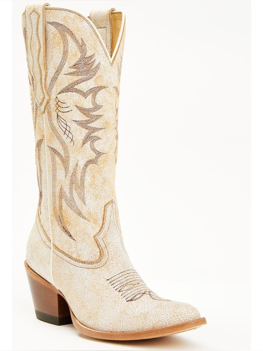 Idyllwind charmed life Western Cowboy Boots distressed white/ cream size 10